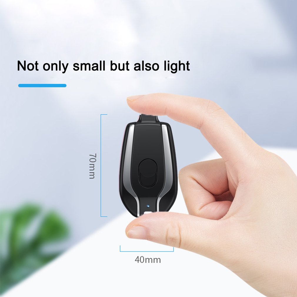 Mini Emergency Keychain Powerbank