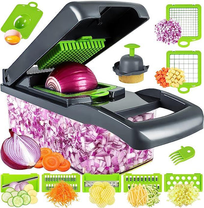 12 In 1 Manual Vegetable Chopper