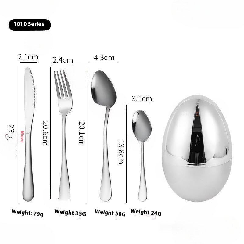 Mood Egg Tableware/Cutlery Gift Set