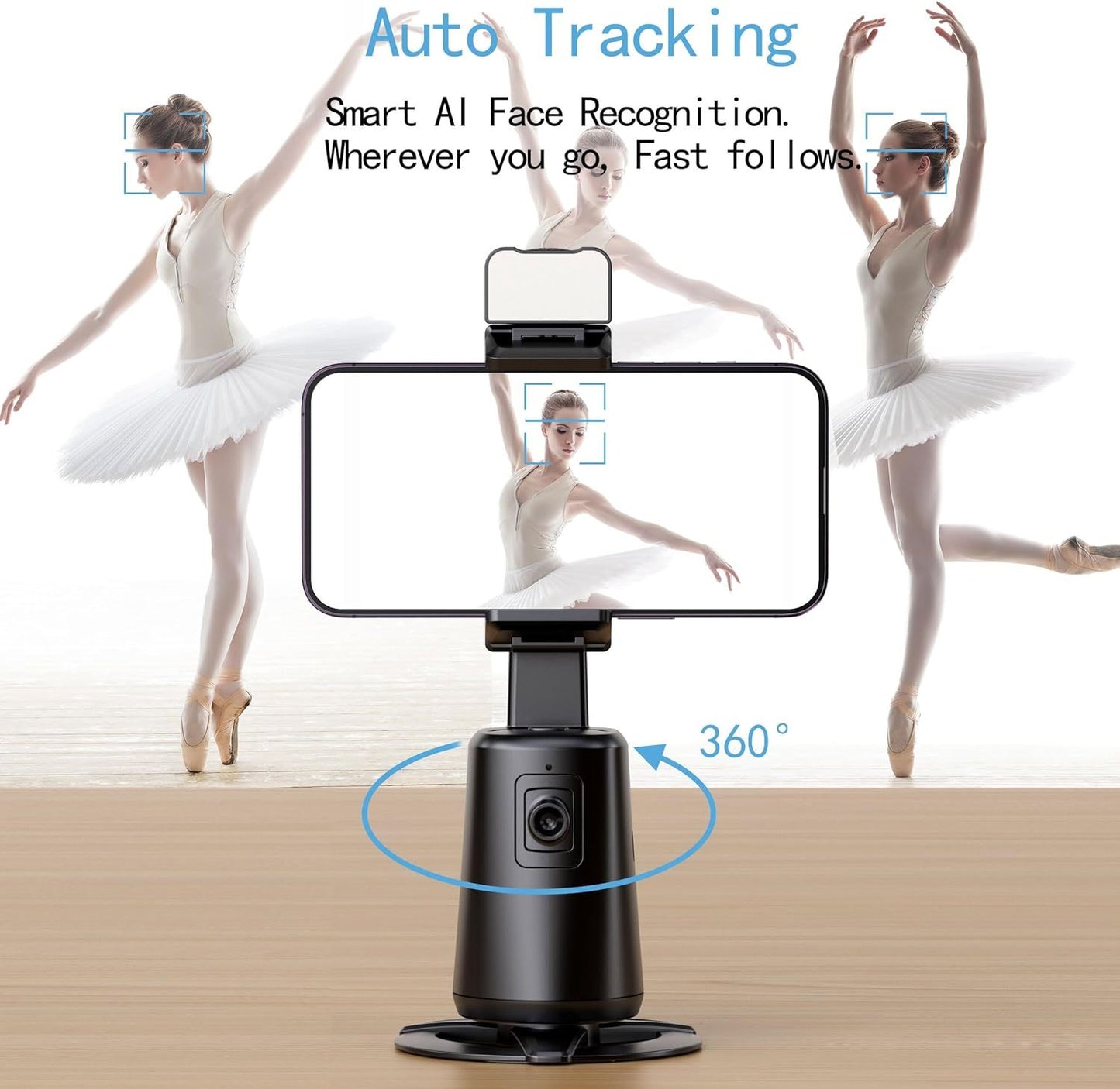 Auto Face Tracking Smart Tripod