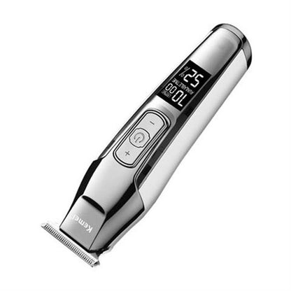 Kemei Men's Professional Clipper Beard Trimmer  Rechargeable Edger