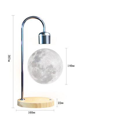 Magnetic Levitation 3D Moon Light