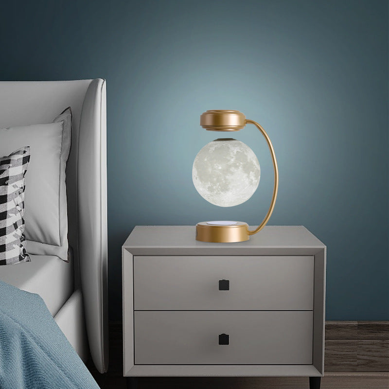 3D Magnetic Levitating Moon Lamp