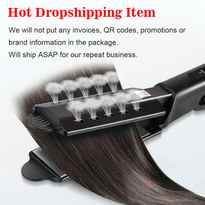 U.S. Standard Non-injury Hair Straightener Steam Hair Straightener Splint