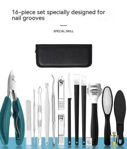 Nail Groove Nail Clippers Pointed Pedicure Pliers