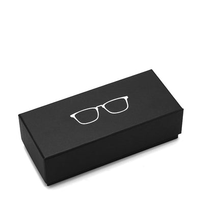 Anti-blue light flat reading glasses glasses case