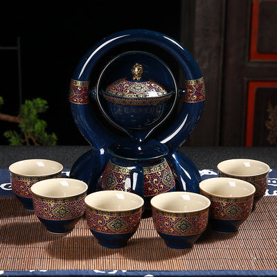 Traditional Craftsmanship Ceramic Tea Set