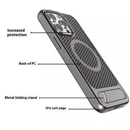 Breathable Slim Magnetic Heat Dissipation iPhone Case