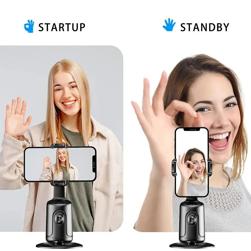 360 Auto Face Tracking AI Smart Tripod