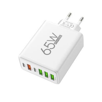 65W Multi-port Fast Charging Plug Adapter