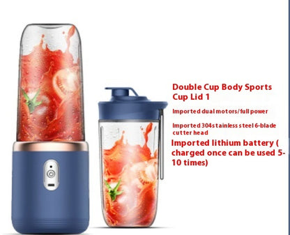 6 blade Portable Blender