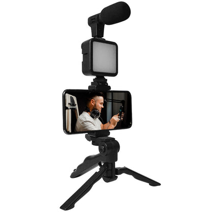 Mini Pocket Light Rechargeable Vlog Phone Holder