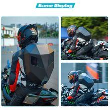 Led Backpack Screen Rider Motorcycle Locomotive Dazzlingly Cool Travel Screen Luminous Eyes