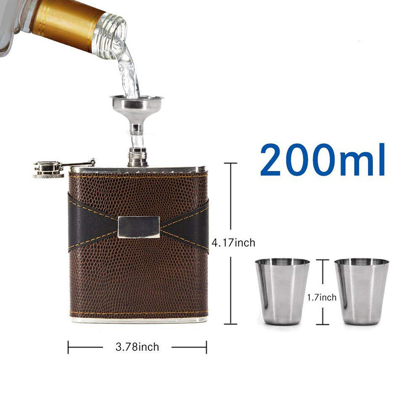 Metal wine stainless steel wine pot set