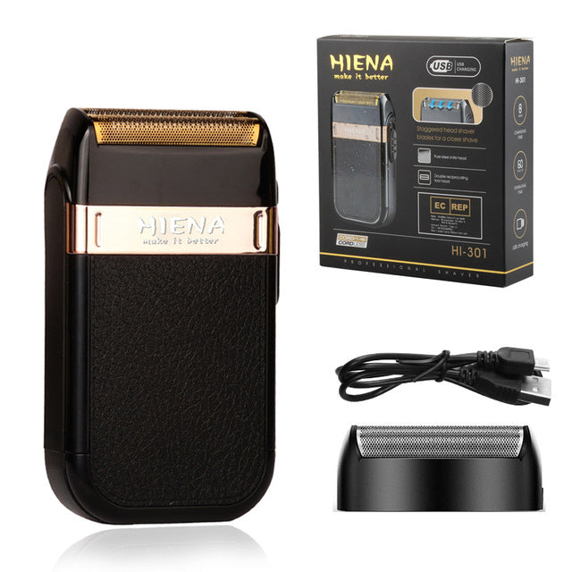 Hiena Hair Scissors LCD Digital Display Professional Hair Scissors Rechargeable Hair Clipper Razor Fader