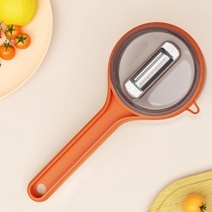 Kitchen Multi-Functional Peeler With Storage