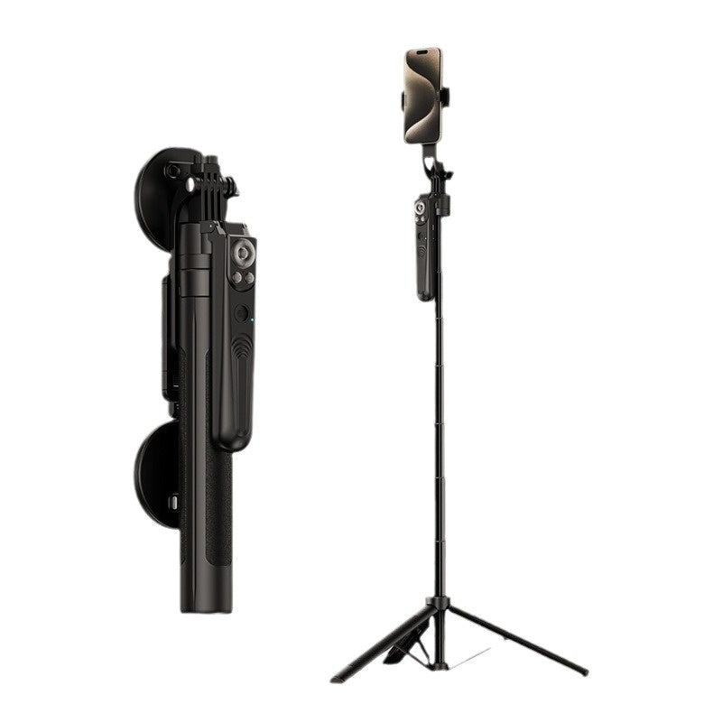 Extendable Auto Face Tracking Tripod, 360°Rotating Four-Legged Stand