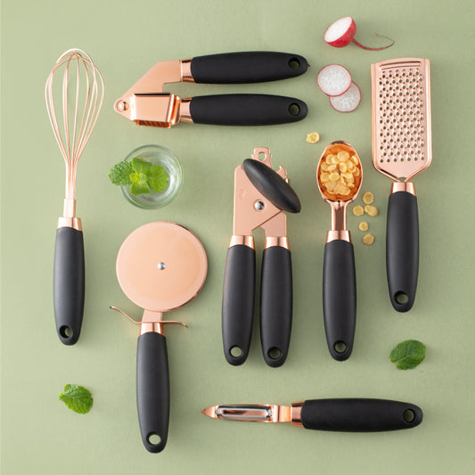 7-piece Rose Gold Kitchen Tool Set