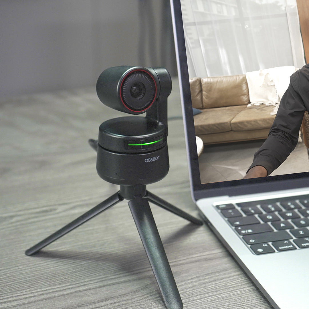 OBSBOT Tiny PTZ 4K AI-Powered Framing & Autofocus Webcam with 2 Axis Gimbal