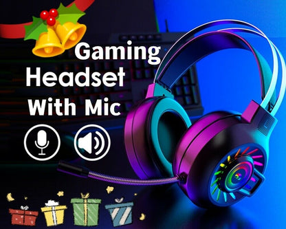 Gaming Headset With Mic