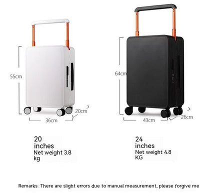 Wide Draw-bar Luggage Suitcase