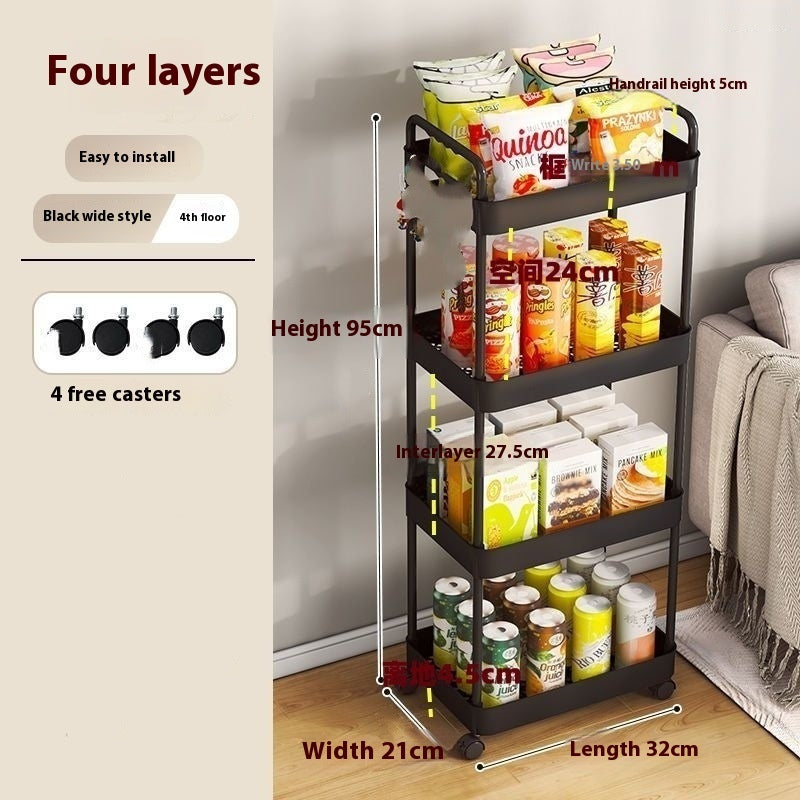 Movable Multi-layer Storage Rack