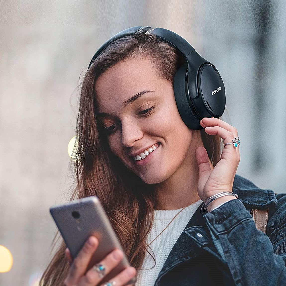 Mpow H19 IPO Foldable Active Noise Cancelling Headphone