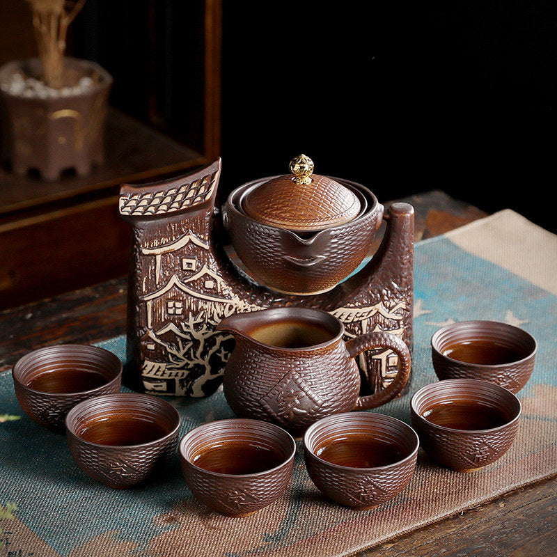 Traditional Craftsmanship Ceramic Tea Set