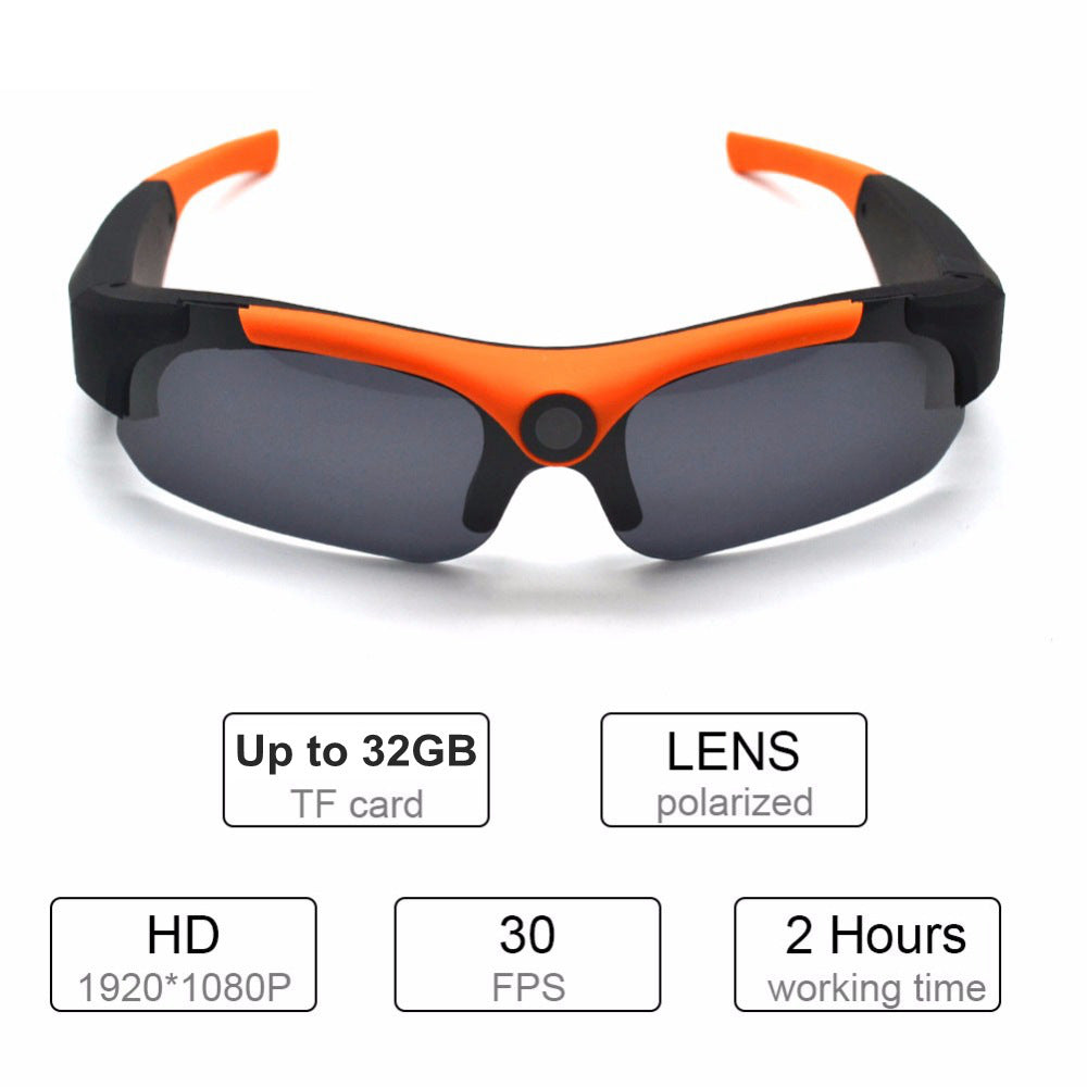 120 Degree Wide Angle Polarized Sunglasses Video Recorder