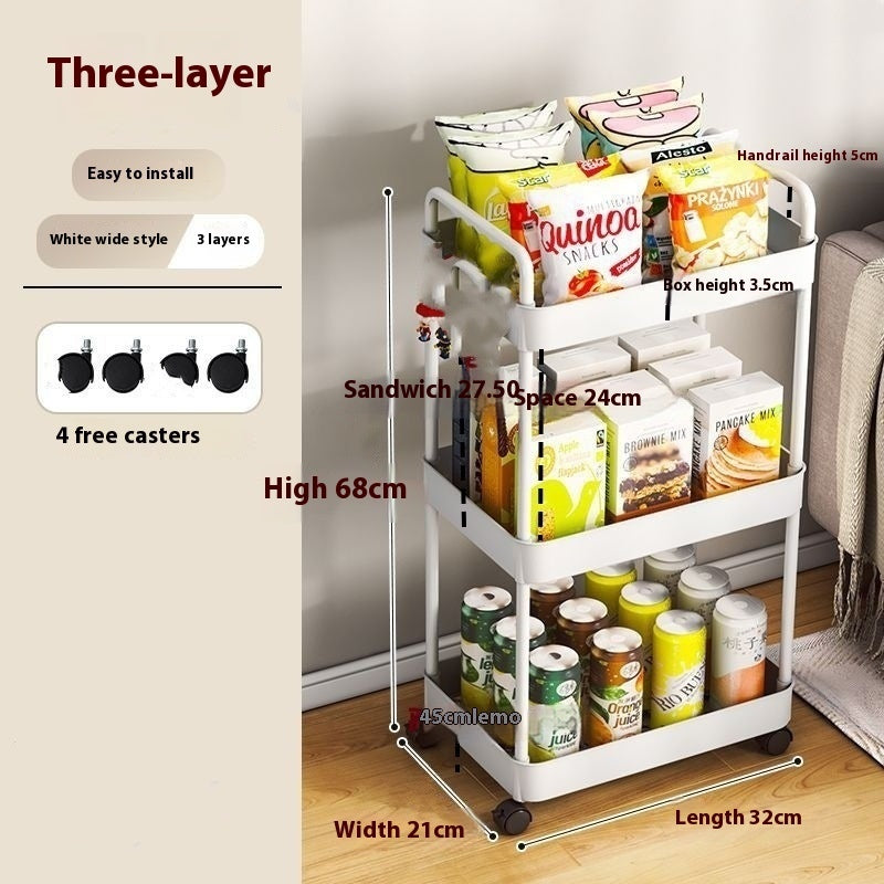 Movable Multi-layer Storage Rack