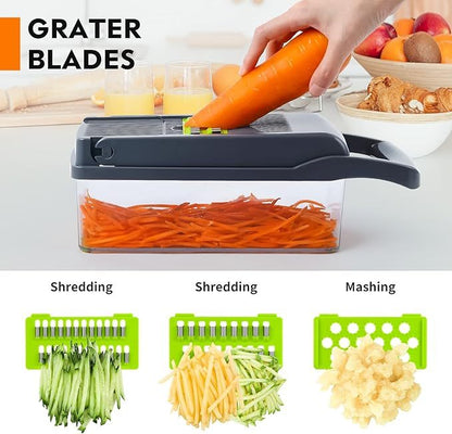 12 In 1 Manual Vegetable Chopper