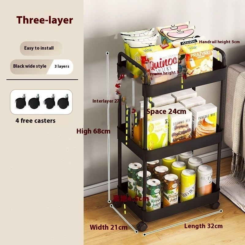 Movable Multi-layer Storage Rack