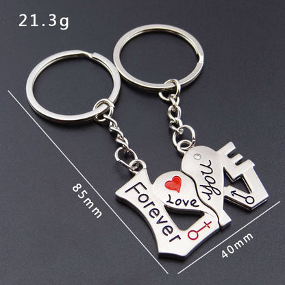 Metal Keychain Valentine's Day Gift