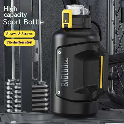 Portable Large Capacity Stainless Steel Insulated Sports Kettle