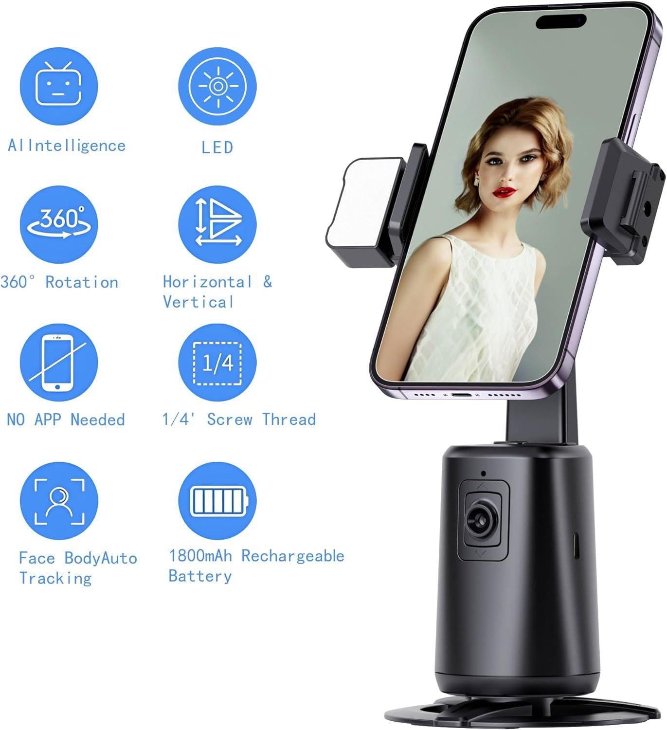 Auto Face Tracking Smart Tripod