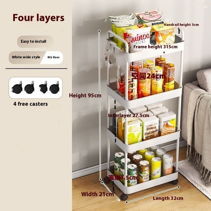 Movable Multi-layer Storage Rack