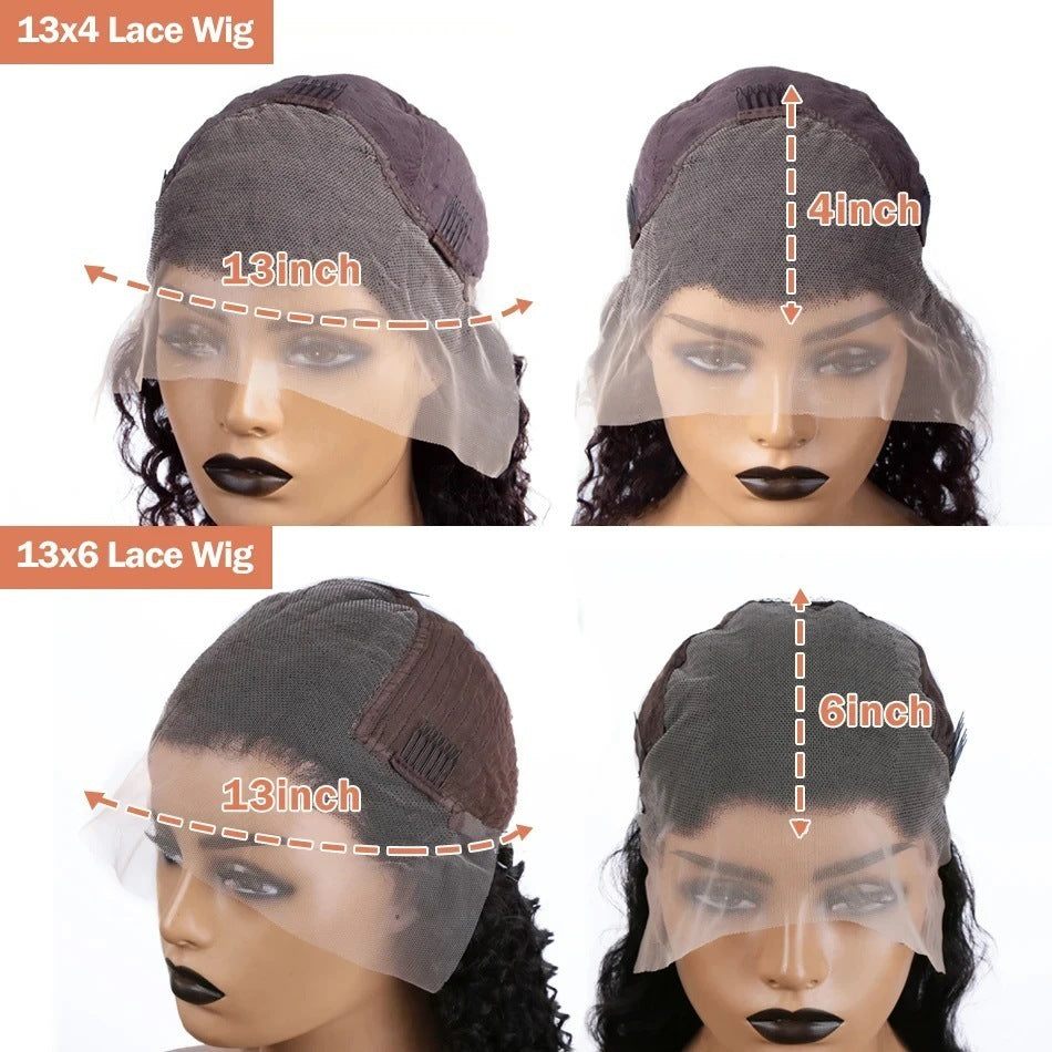 Versatile Human Hair Wig And Headband