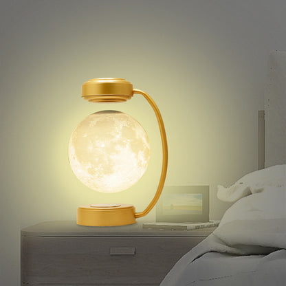 3D Magnetic Levitating Moon Lamp