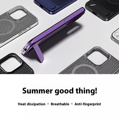 Breathable Slim Magnetic Heat Dissipation iPhone Case