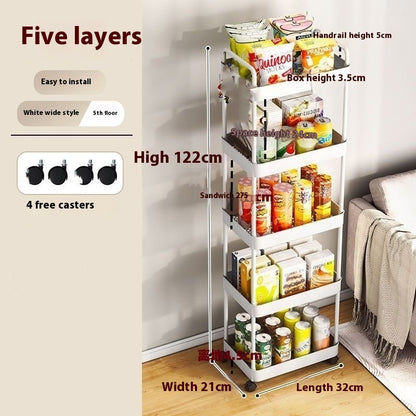 Movable Multi-layer Storage Rack