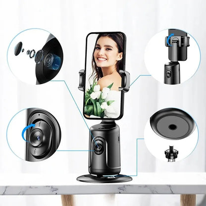 360 Auto Face Tracking AI Smart Tripod