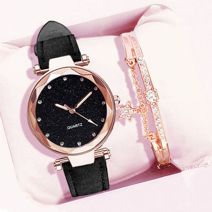 Ladies Bracelet Watch Gift Box Set